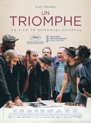 Poster of the film "Un Triomphe" by Emmanuel Courcol
