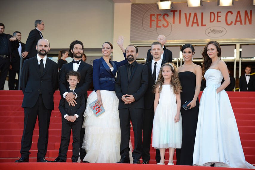 Crew of the film "Le Passé"