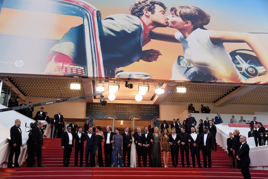 Crew of the film "Le Grand Bain"