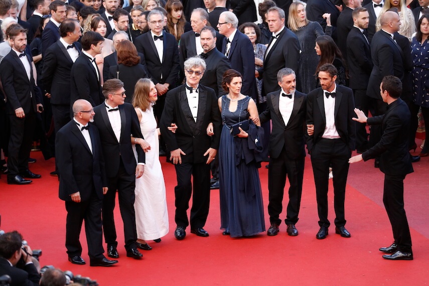 Crew of the film "Pope Francis: A Man of His Word"