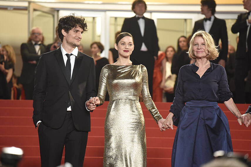 Louis Garrel, Marion Cotillard et Nicole Garcia  