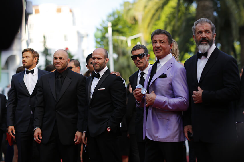 Crew of the film "The Expendables 3"