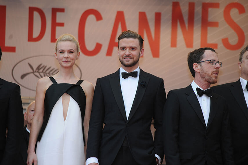 Carey Mulligan, Justin Timberlake and Ethan Coen