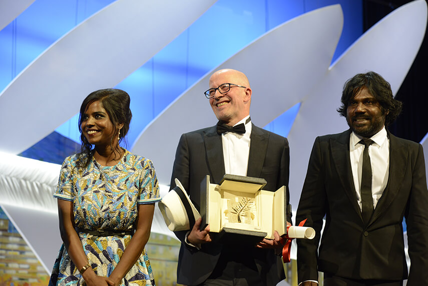 Palme d'or to "Dheepan"