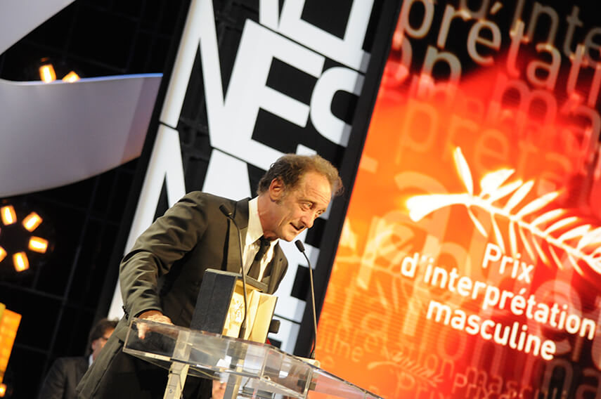 Prix d'interprétation masculine - Vincent Lindon
