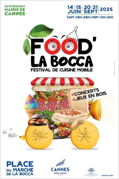 Affiche du Festival Food'La Bocca