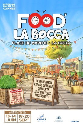 Affiche du Festival Food'La Bocca