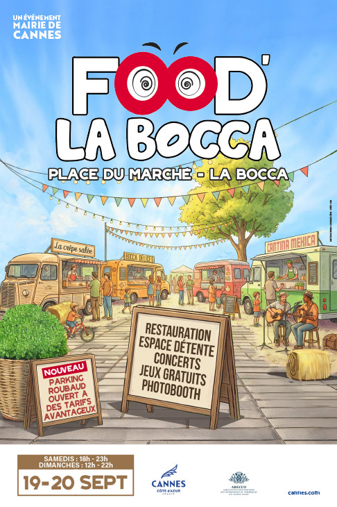 Affiche du Festival Food'La Bocca