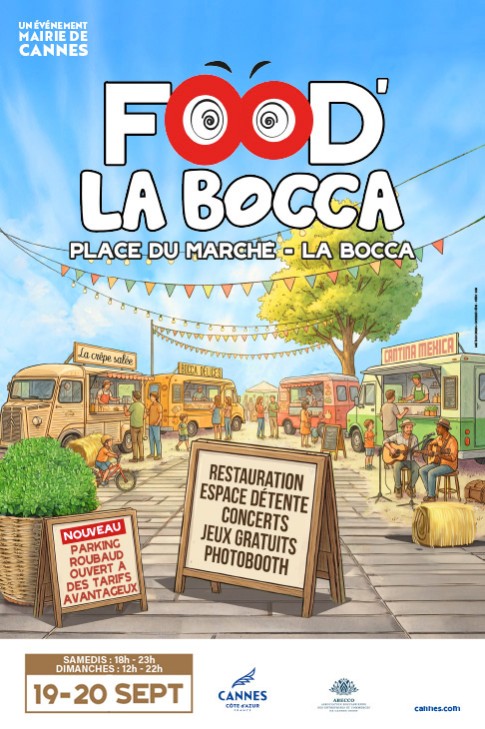 Affiche du Festival Food'La Bocca