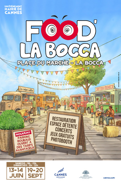 Affiche du Festival Food'La Bocca