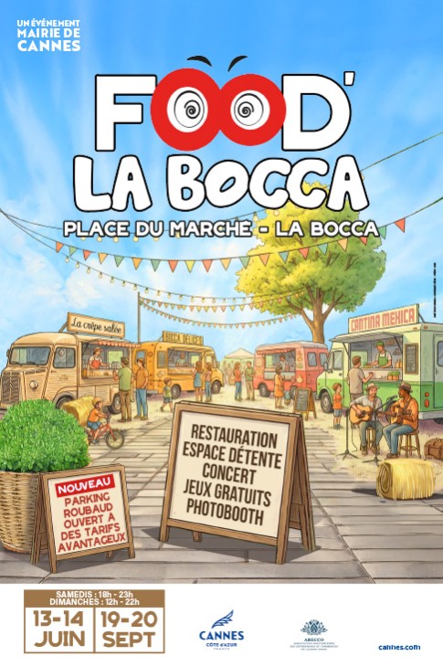 Affiche du Festival Food'La Bocca