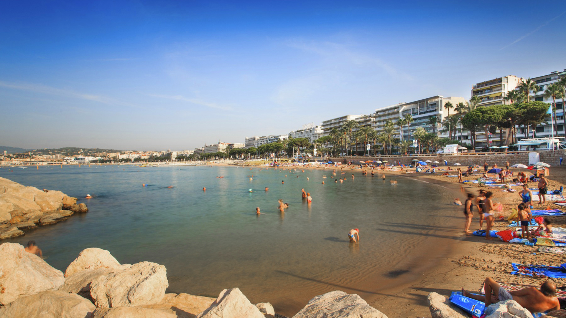 Plage - La croisette à Cannes