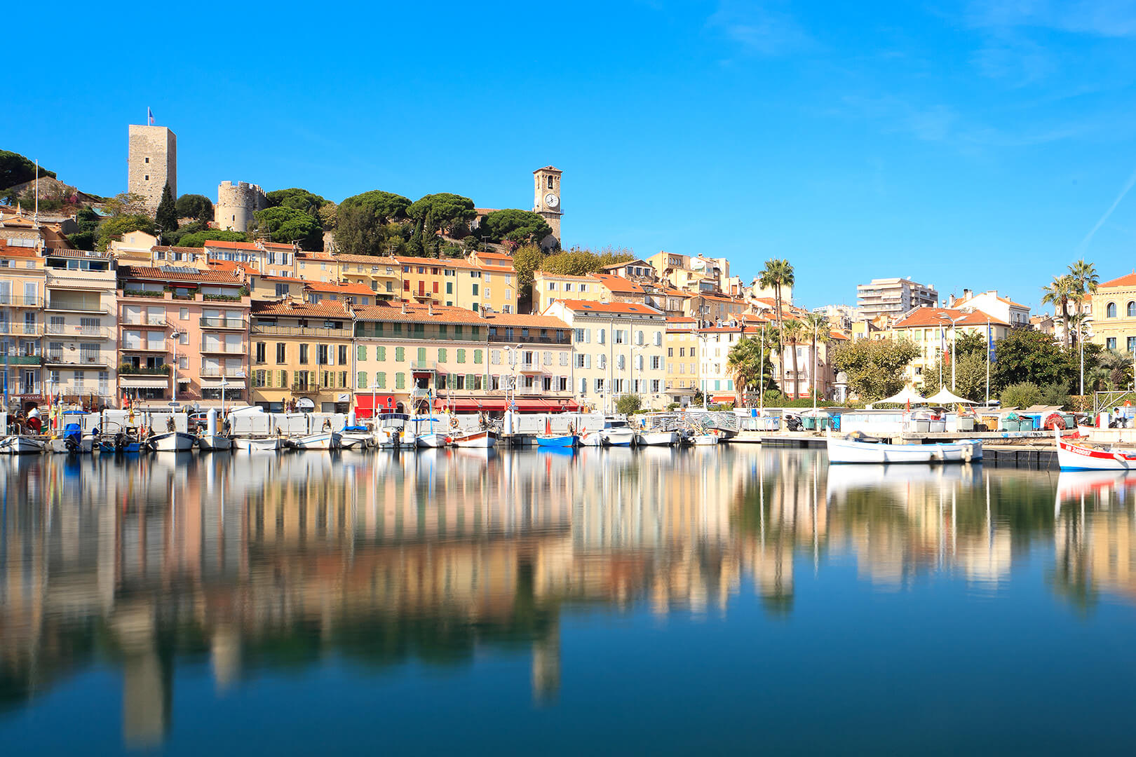 Vieux port avec le Suquet