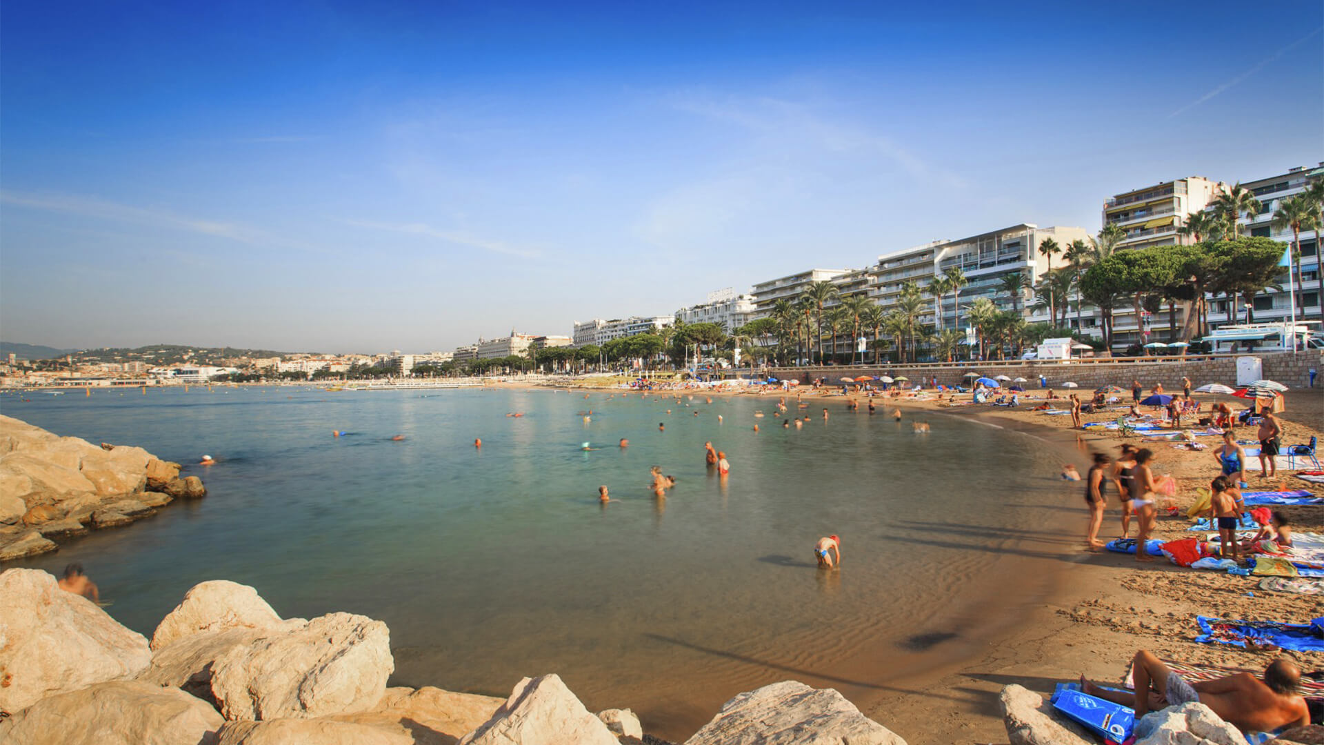 Plage - La croisette à Cannes