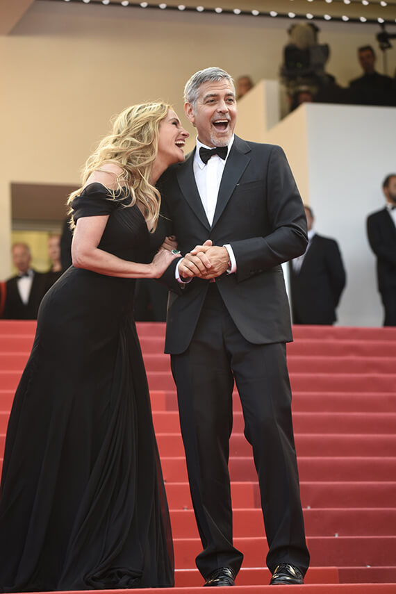 Julia Roberts and George Clooney