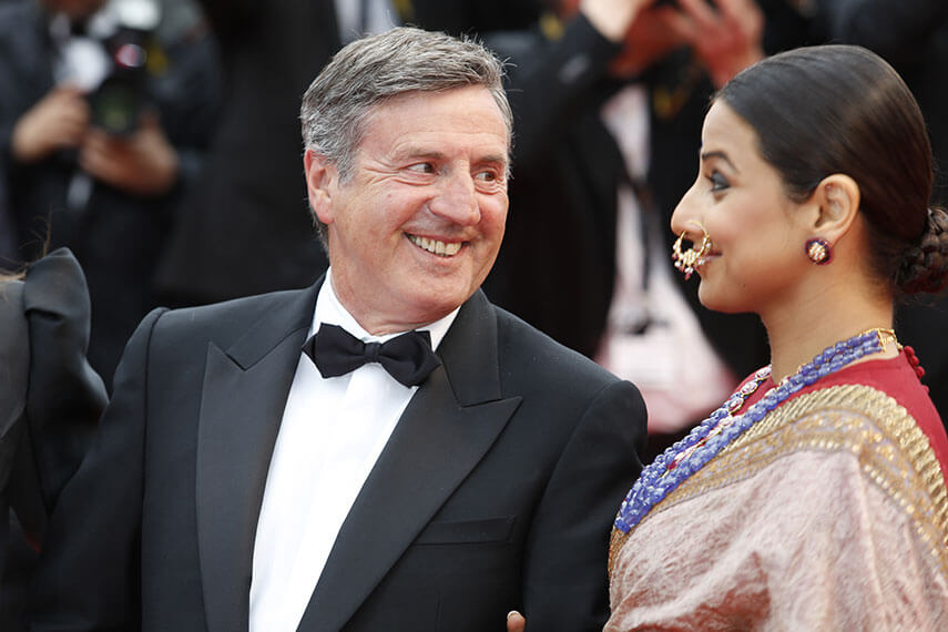 Daniel Auteuil and Vidya Balan