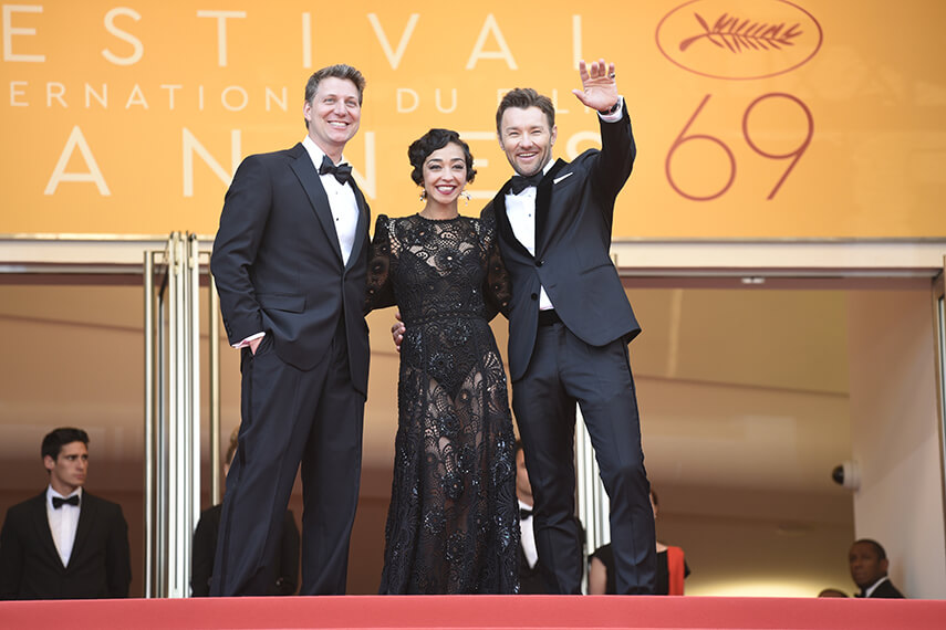 Jeff Nichols, Ruth Negga et Joel Edgerton
