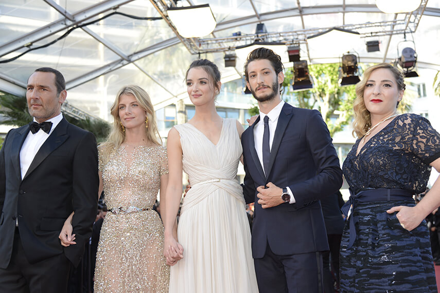 Gilles Lellouche, Mélanie Laurent, Charlotte Le Bon, Pierre Niney and Marilou Berry