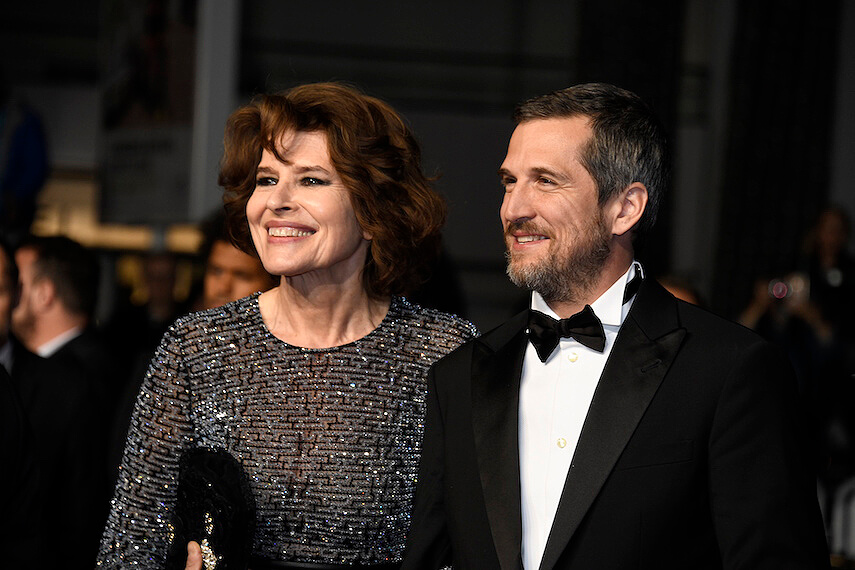 Fanny Ardant and Guillaume Canet