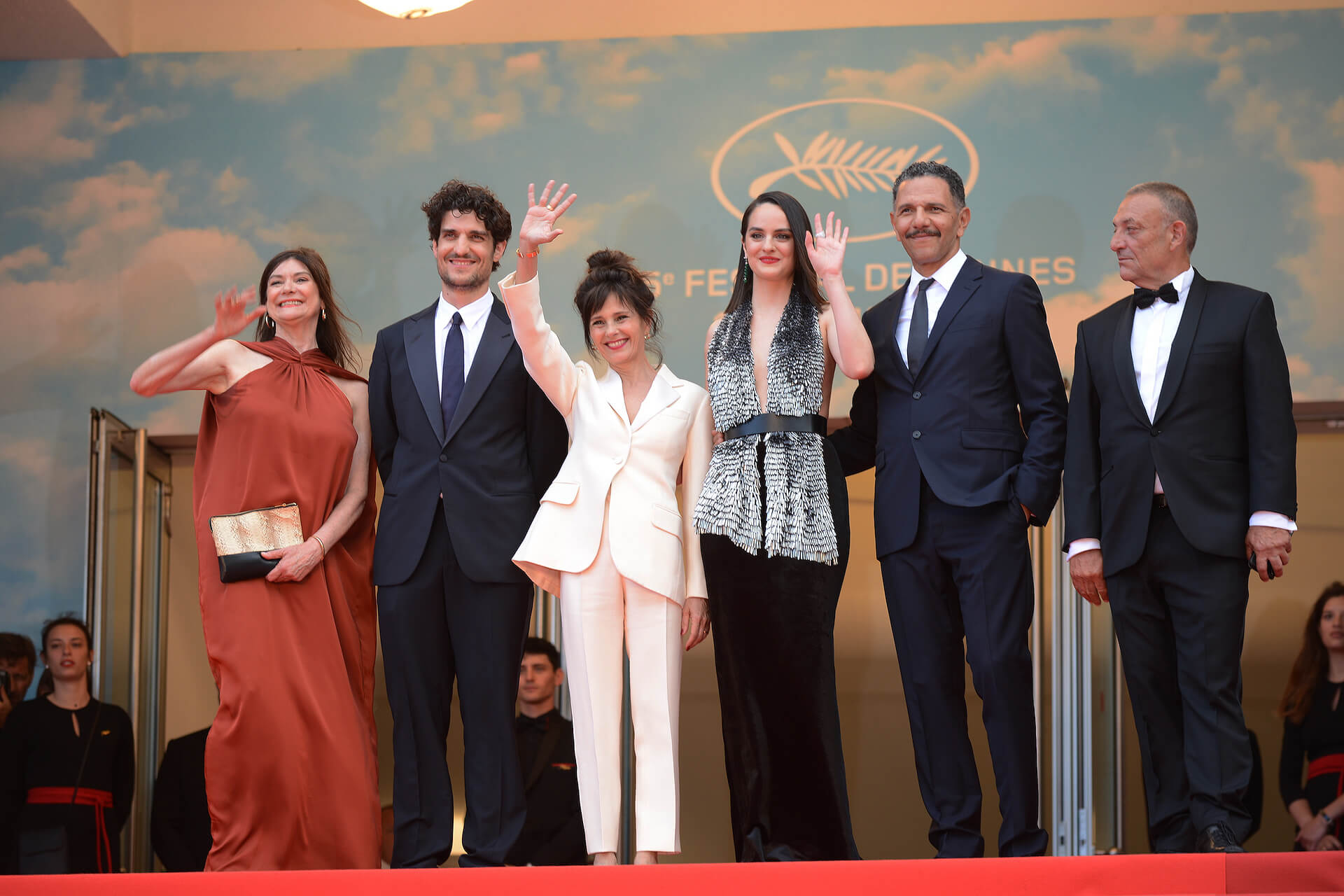 Crew of the film "L'innocent"