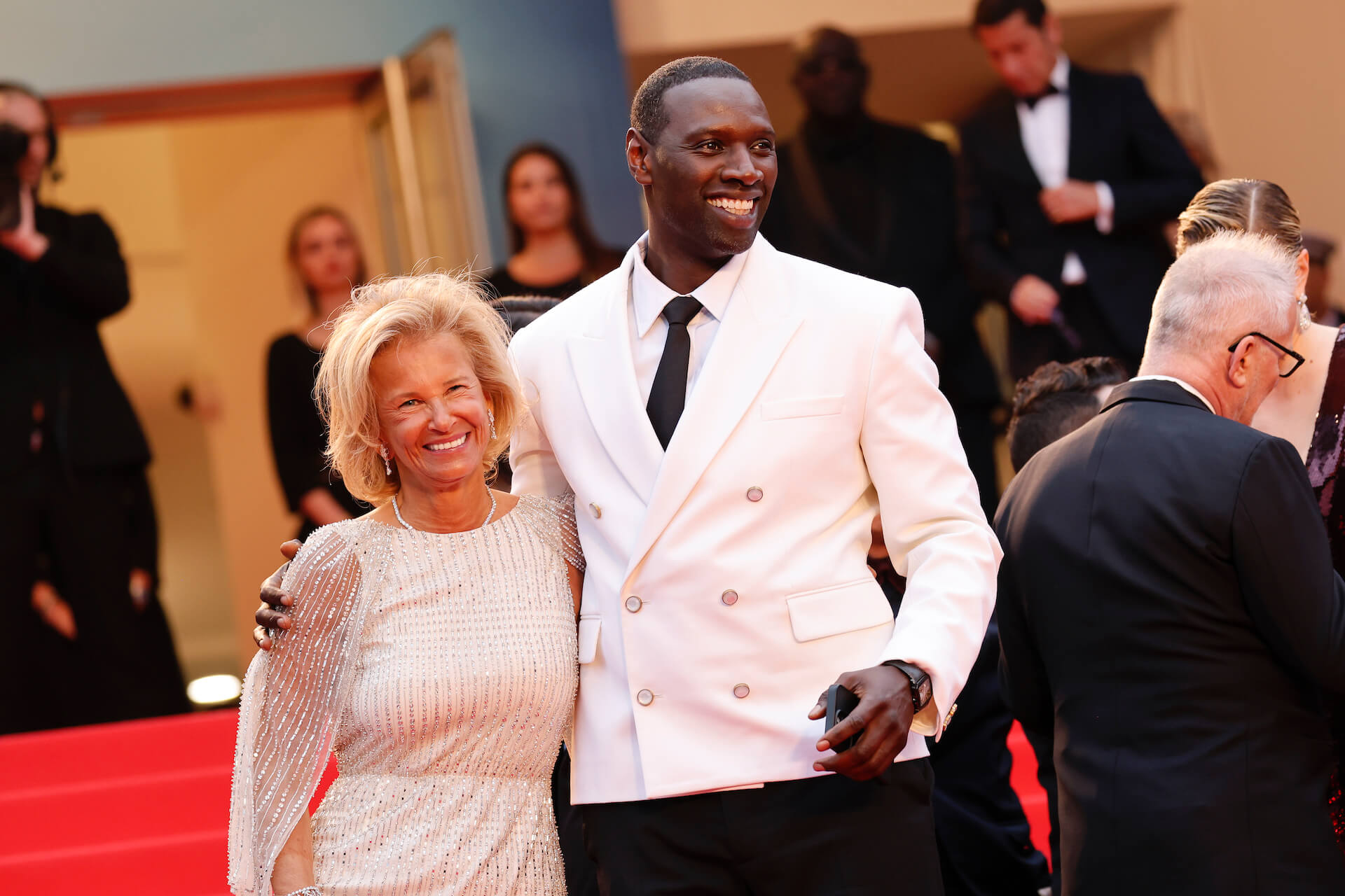 Iris Knobloch & Omar Sy