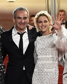 Olivier Assayas and Kristen Stewart