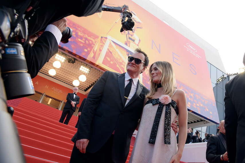 Quentin Tarantino et Margot Robbie