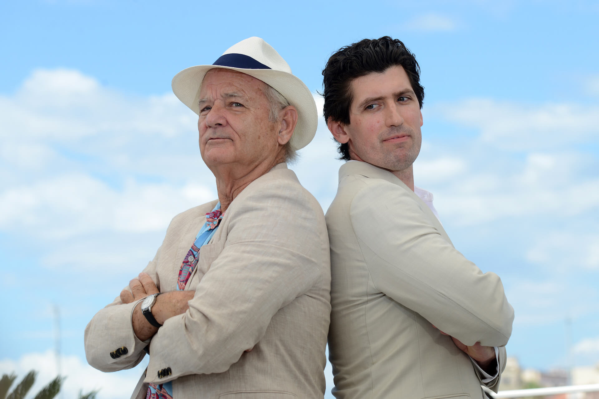 Bill Murray and Andrew Muscato
