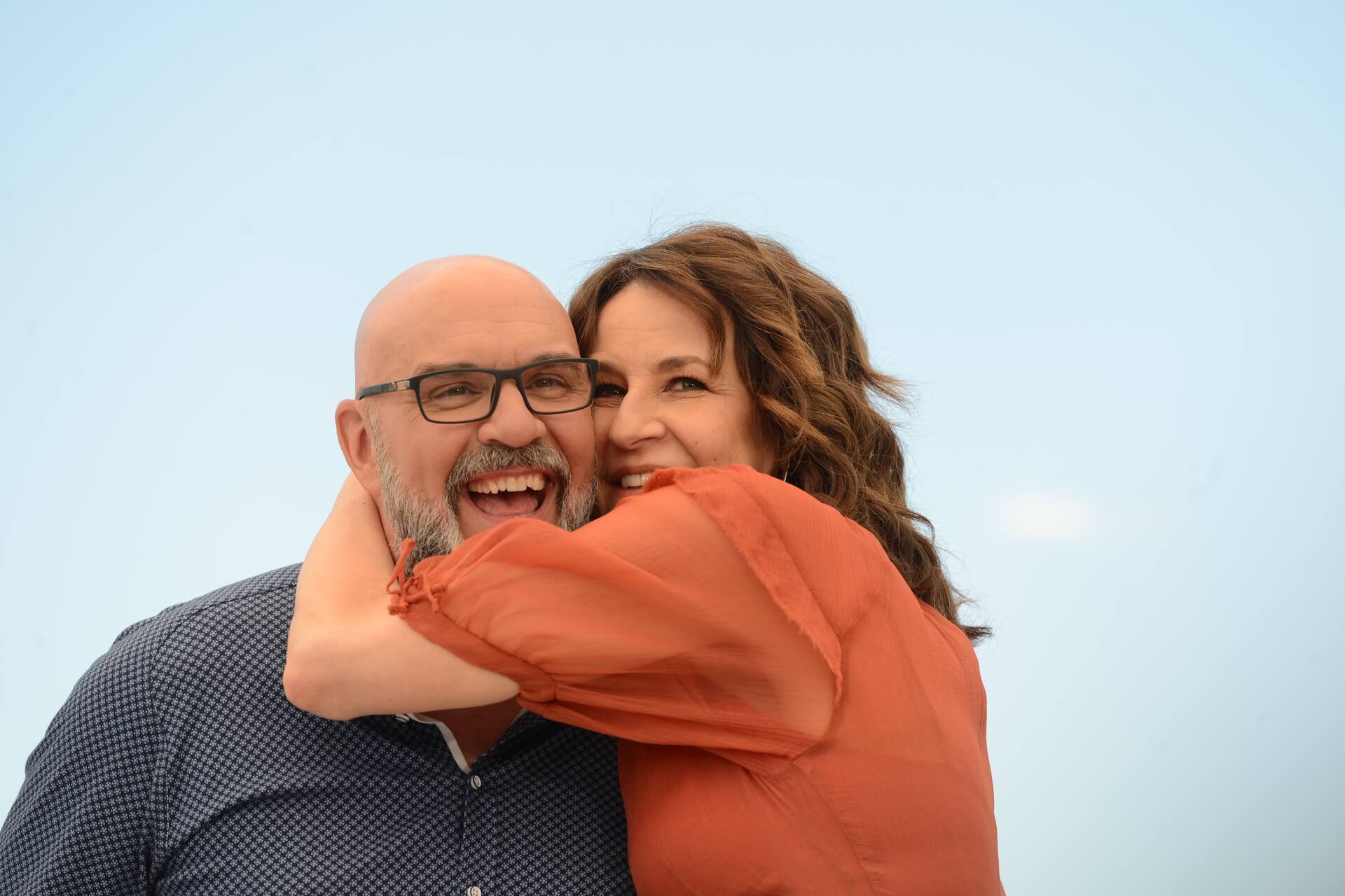 Valérie Lemercier and Sylvain Marcel