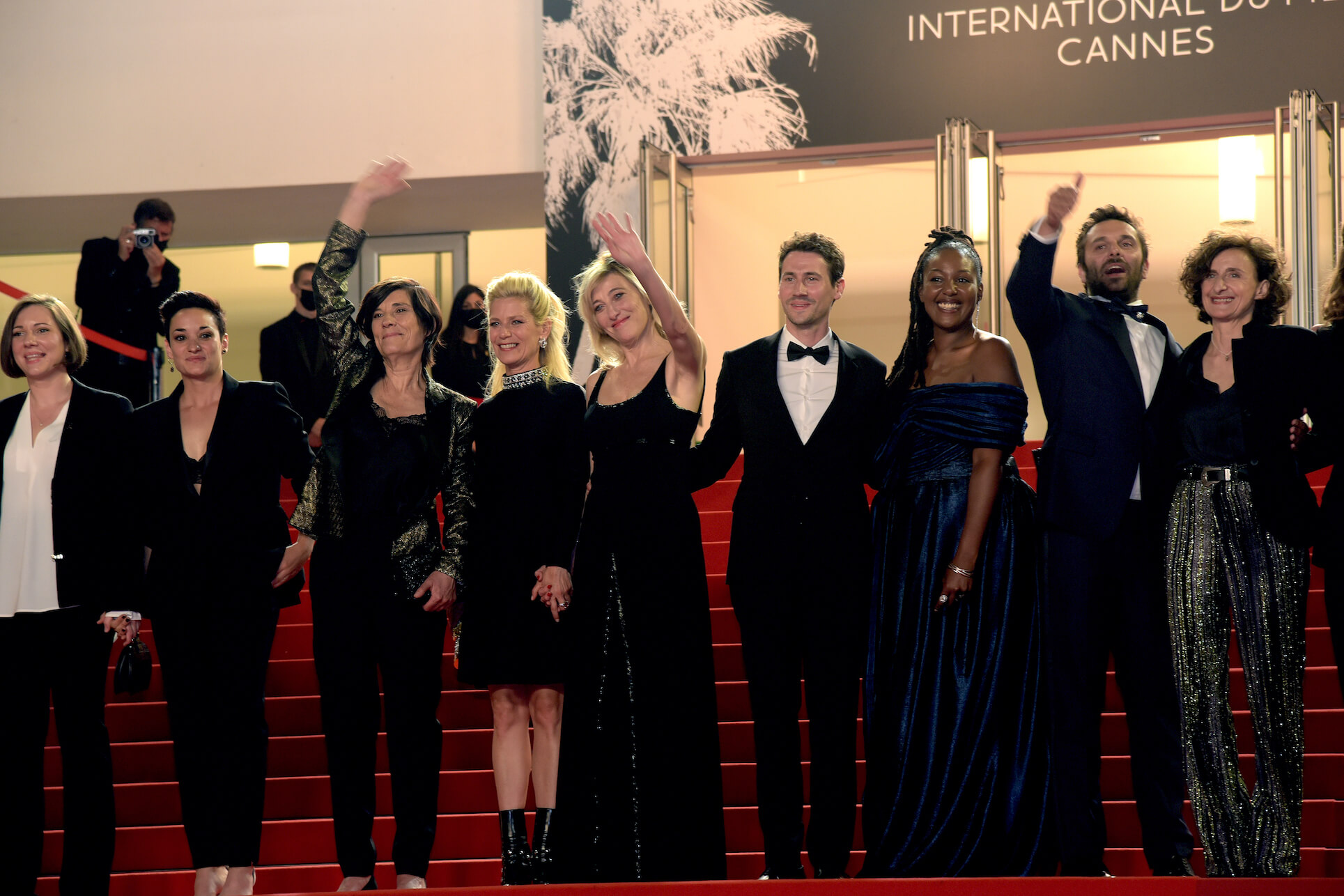 Crew of the film "La fracture"