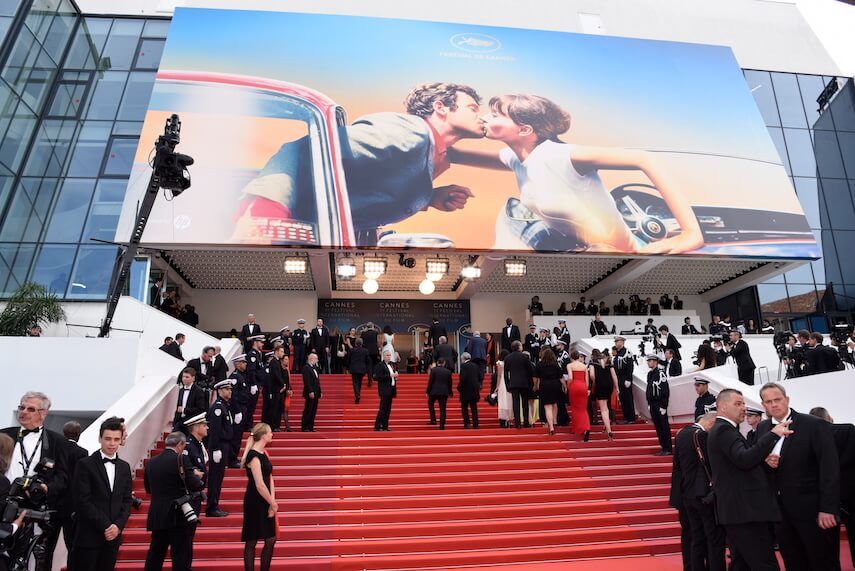 The first red carpet of the 71st Festival de Cannes