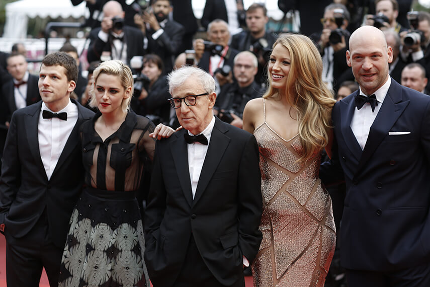 Équipe du film "Café Society"