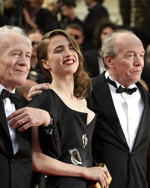 Adèle Haenel and the Dardenne brothers