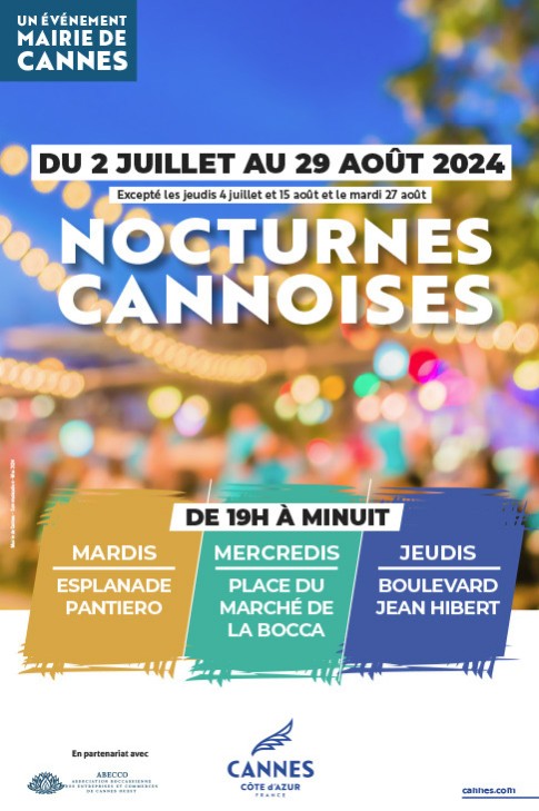 Nocturnes cannoises 2024