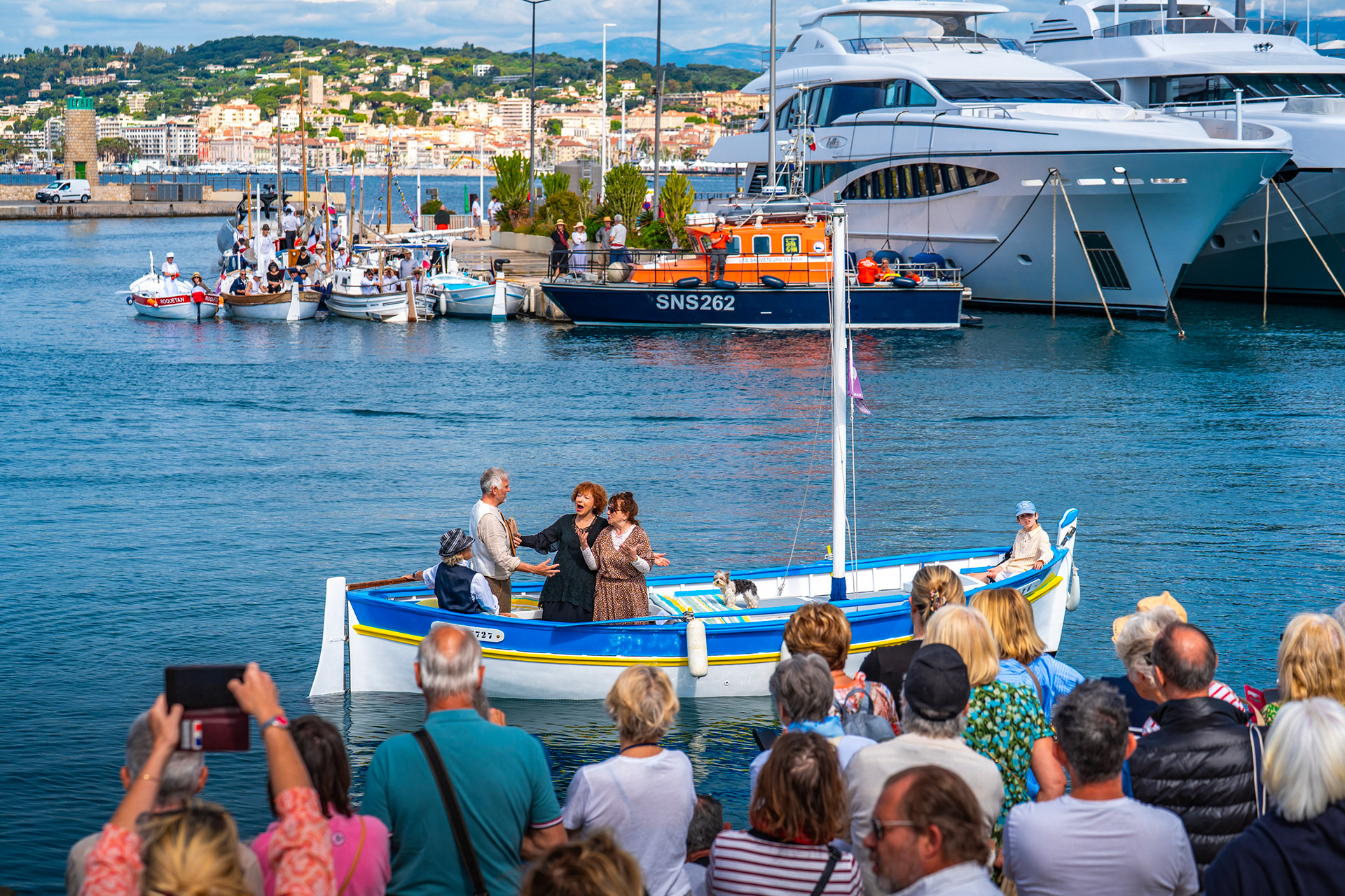 Défilé des pointus "Pagnol sur les flots"