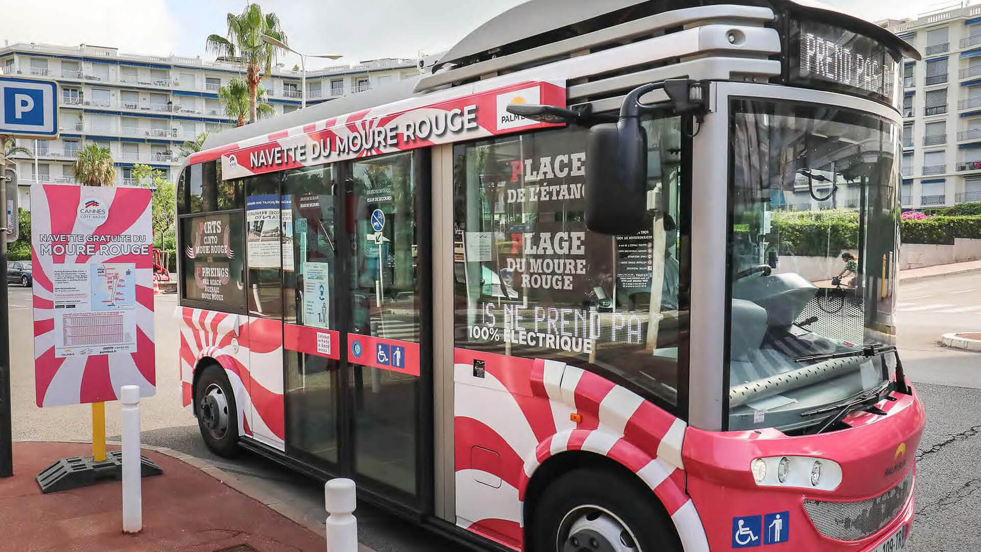 Navette estivale électrique et gratuite – Moure Rouge