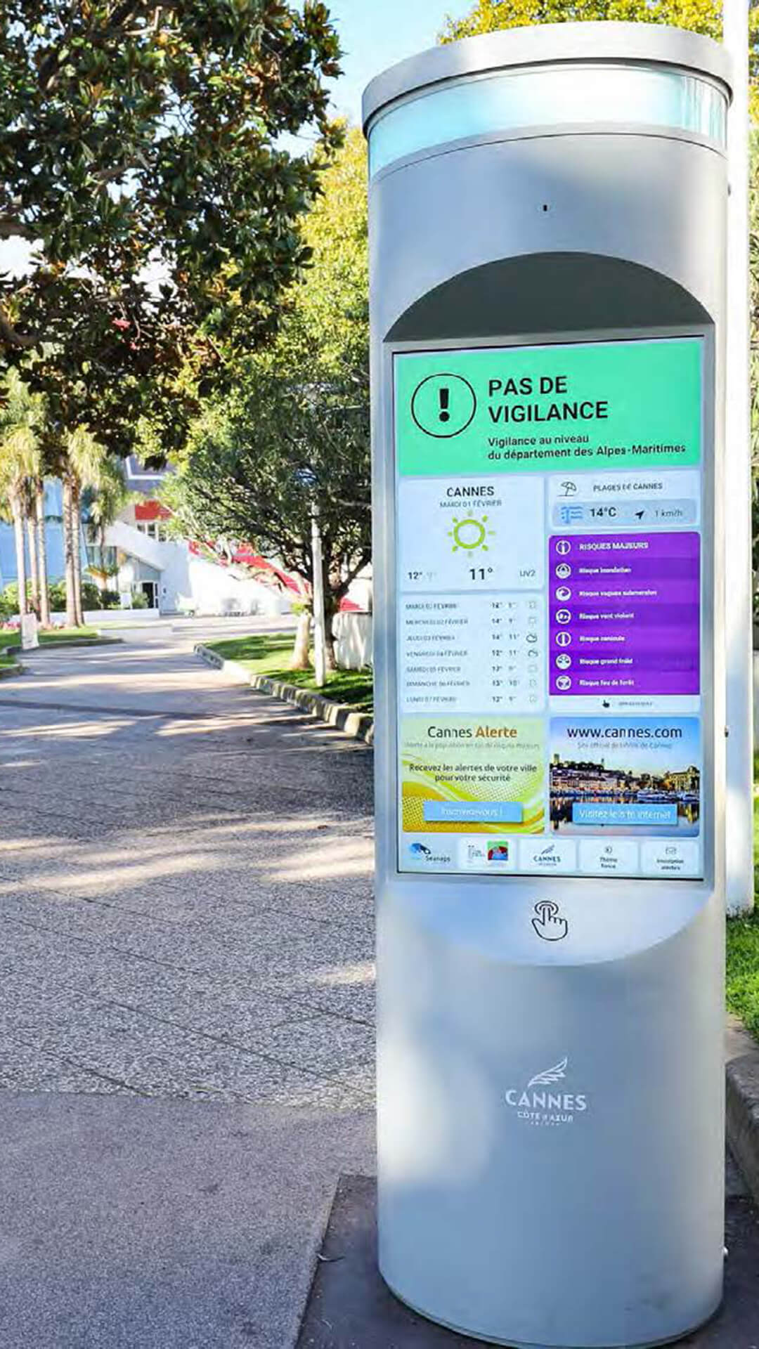 Borne d’information sur les risques majeurs