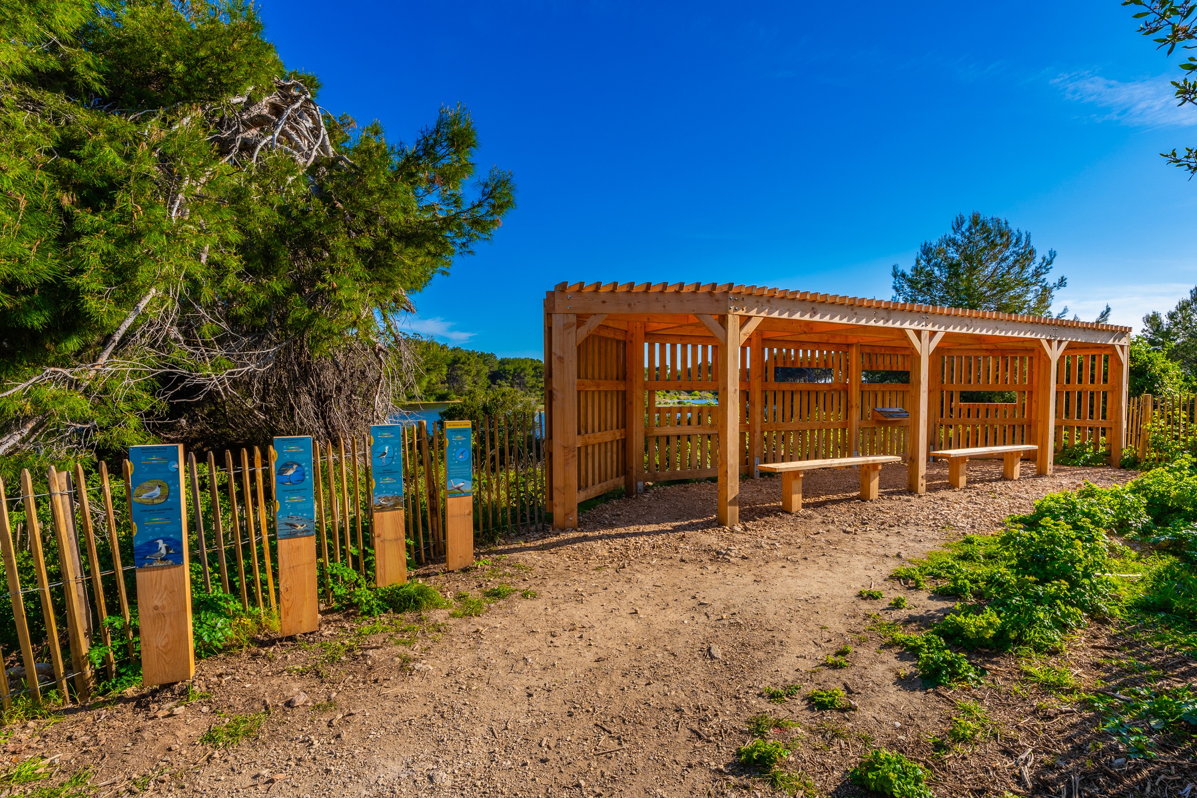 Nouvel observatoire de l'étang du Batéguier