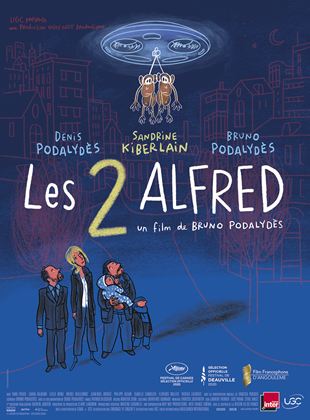 Poster of the film "Les Deux Alfred" by Bruno Podalydès