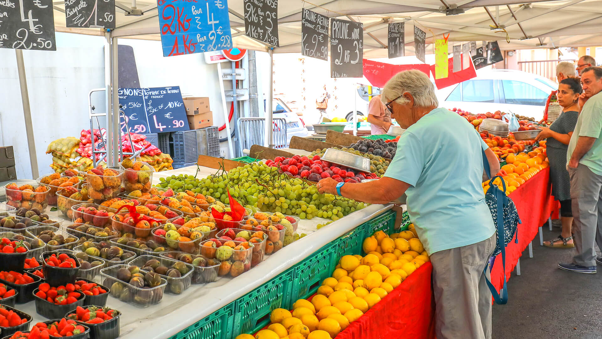 Photo du marché de la bossa
