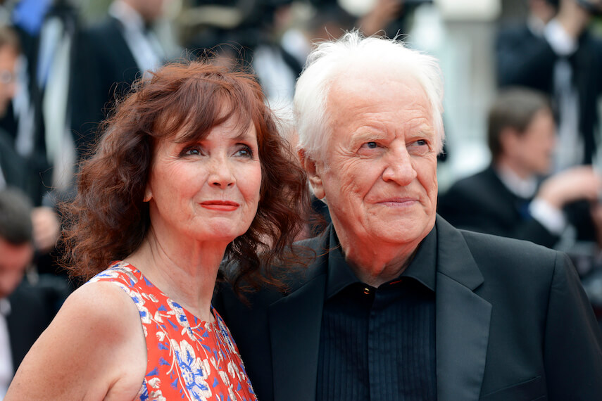 Sabine Azéma and André Dussollier