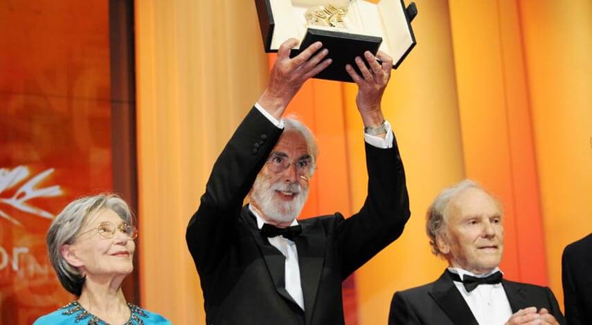 Palme d'or to the film "Amour"