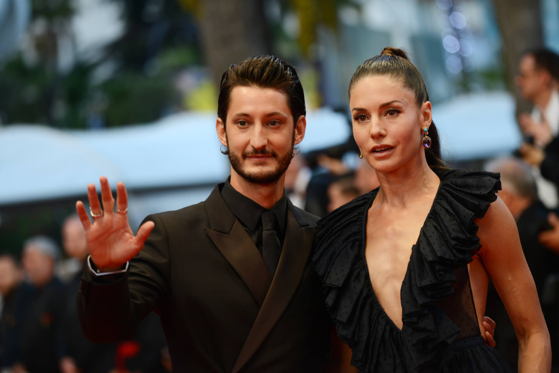 Pierre Niney et Natasha Andrews