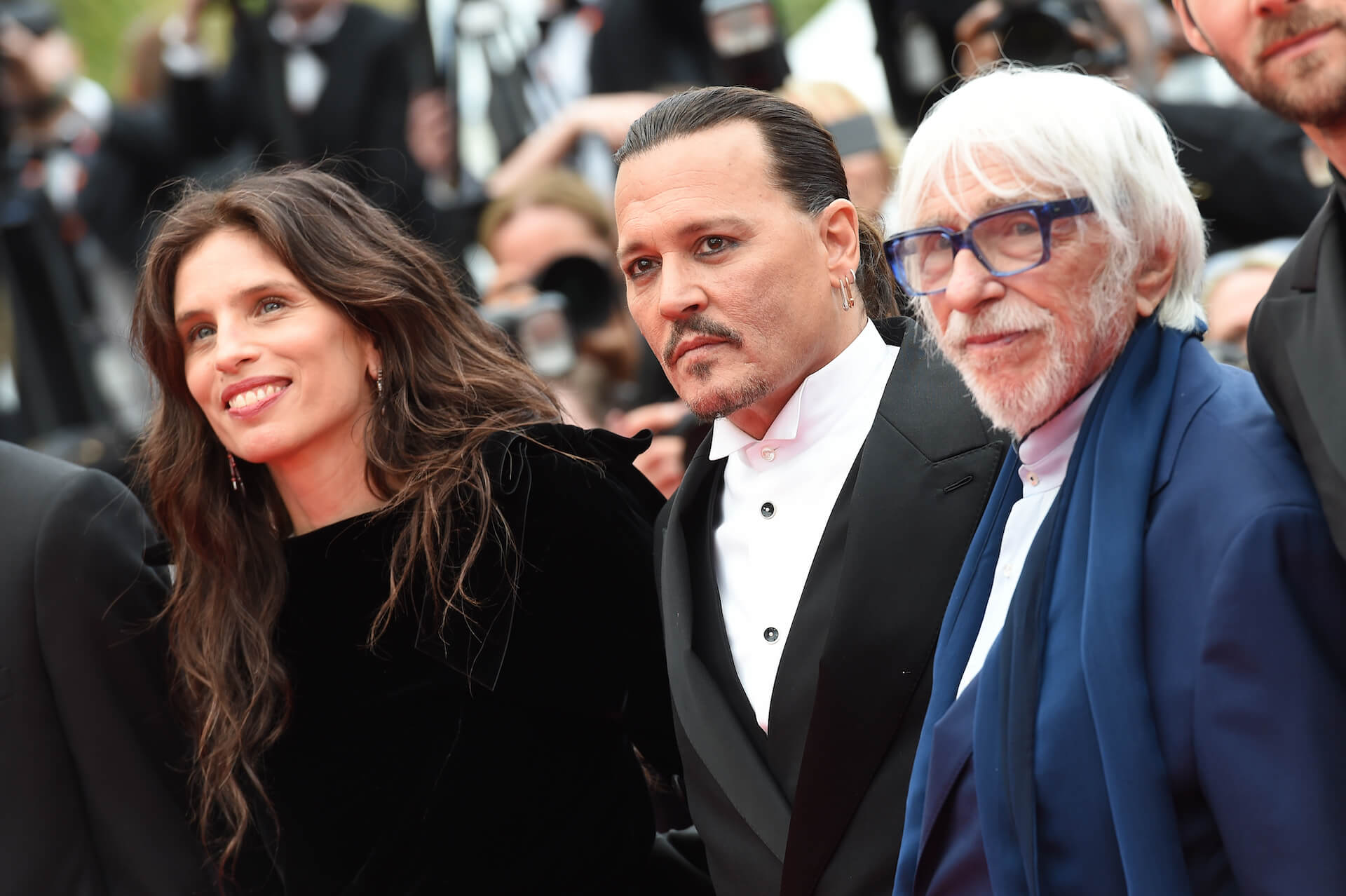 L'équipe du film "Jeanne du Barry"