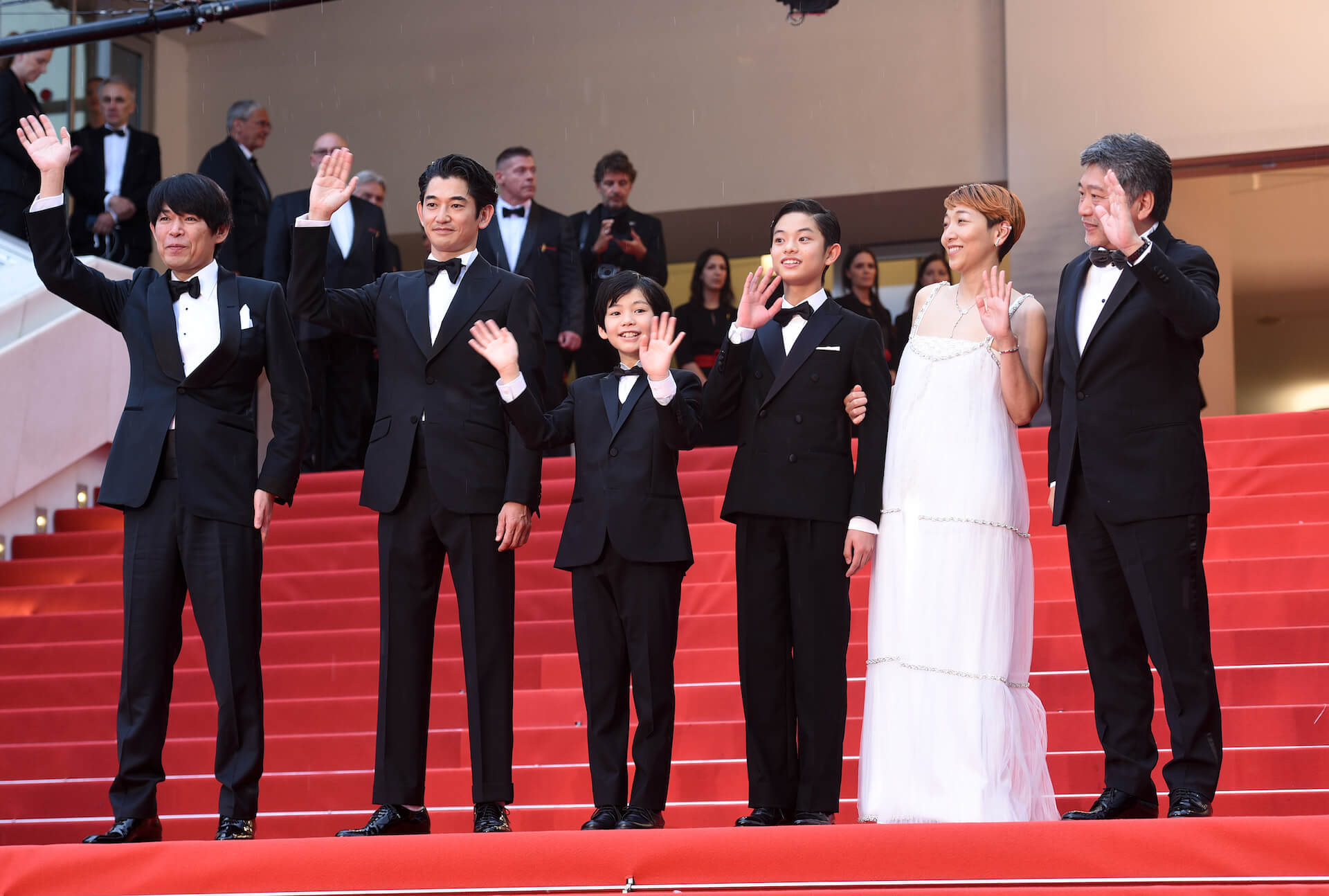 Crew of the film "Monster" by Hirokazu Kore-eda