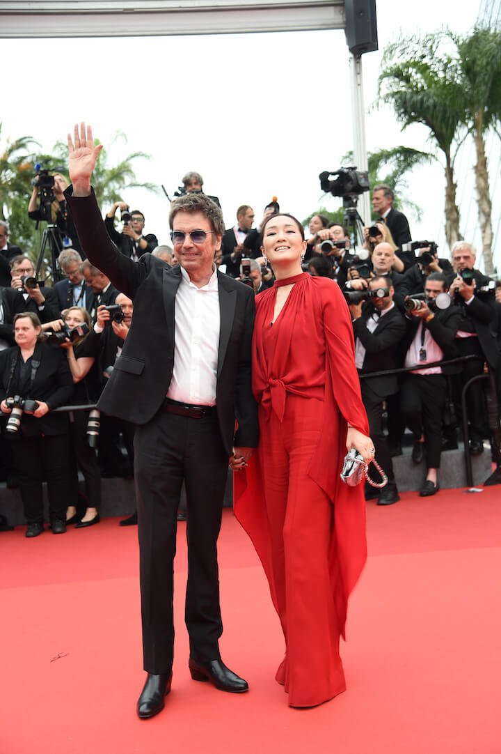 Jean-Michel Jarre and Gong Li