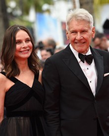 Calista Flockhart et Harrison Ford