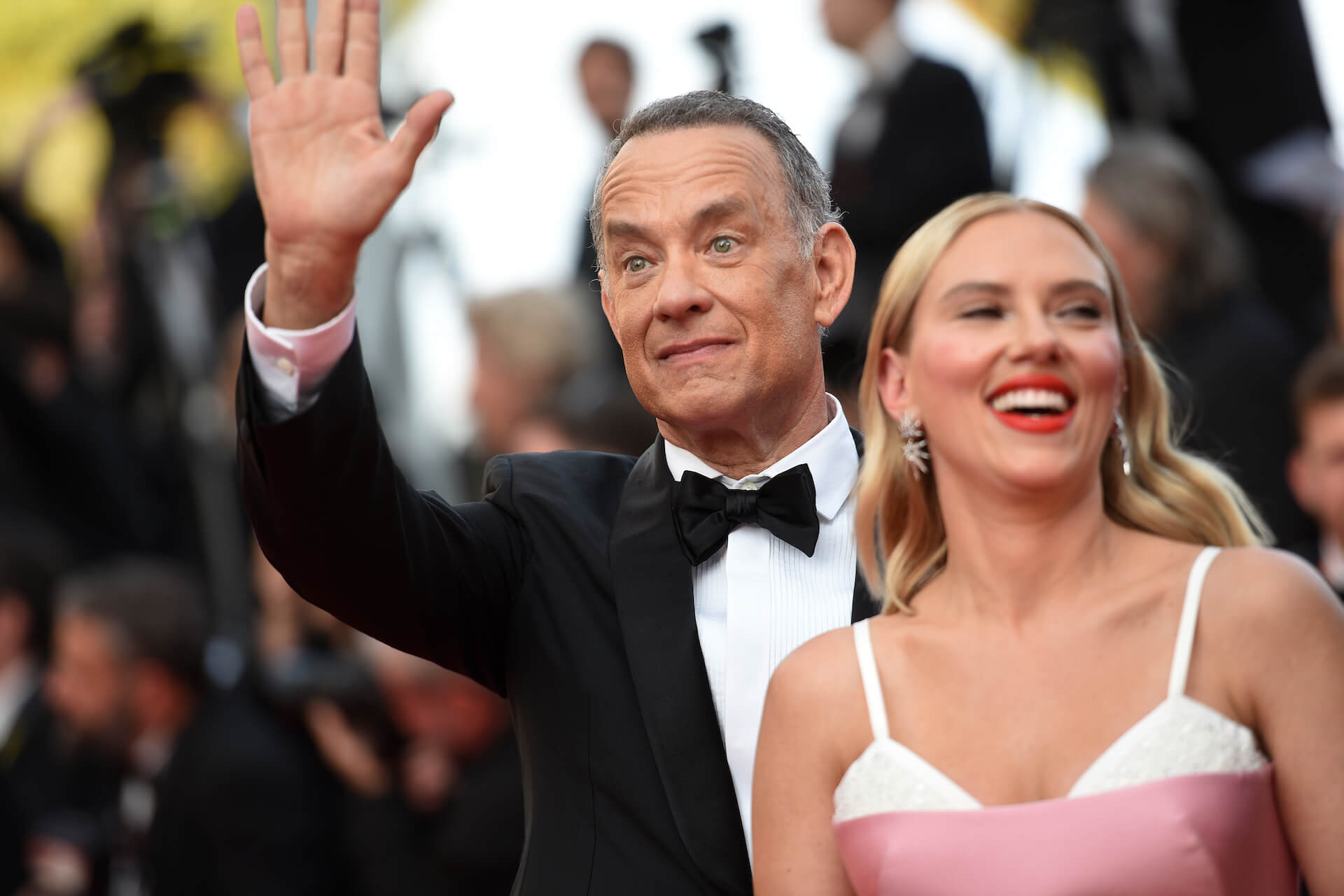 Scarlett Johansson and Tom Hanks