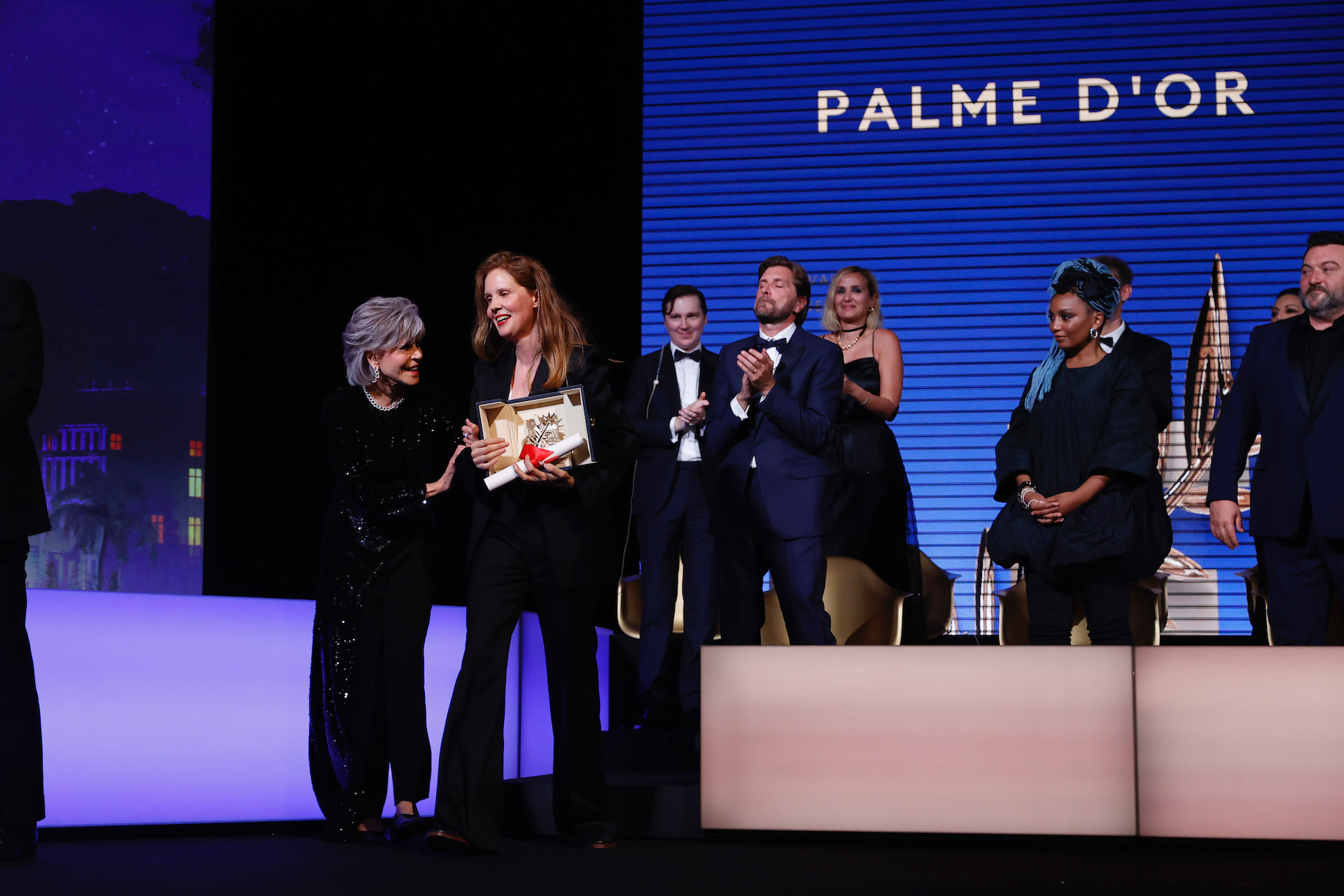 Palme d'or to Justine Triet