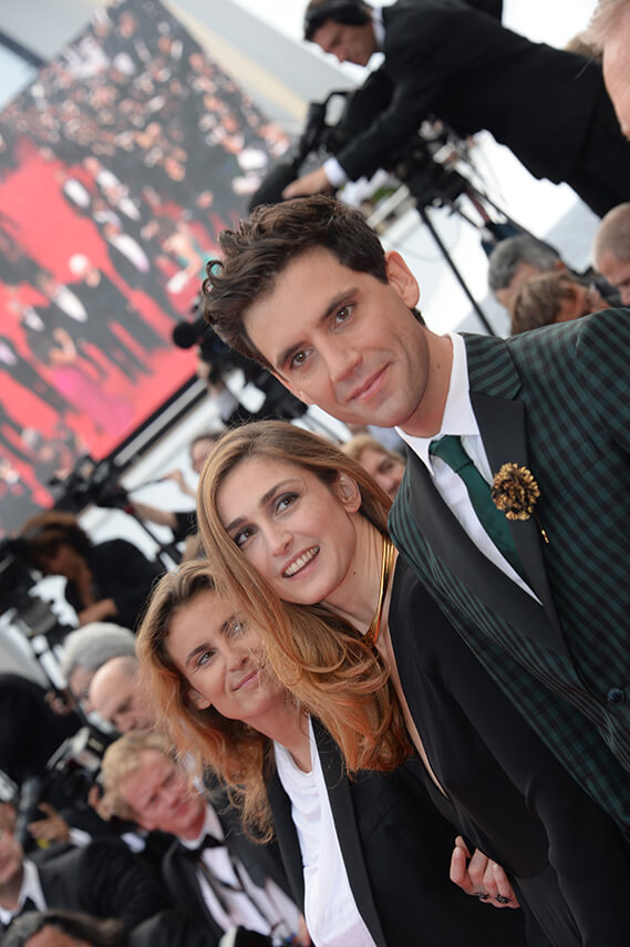 Julie Gayet and Mika